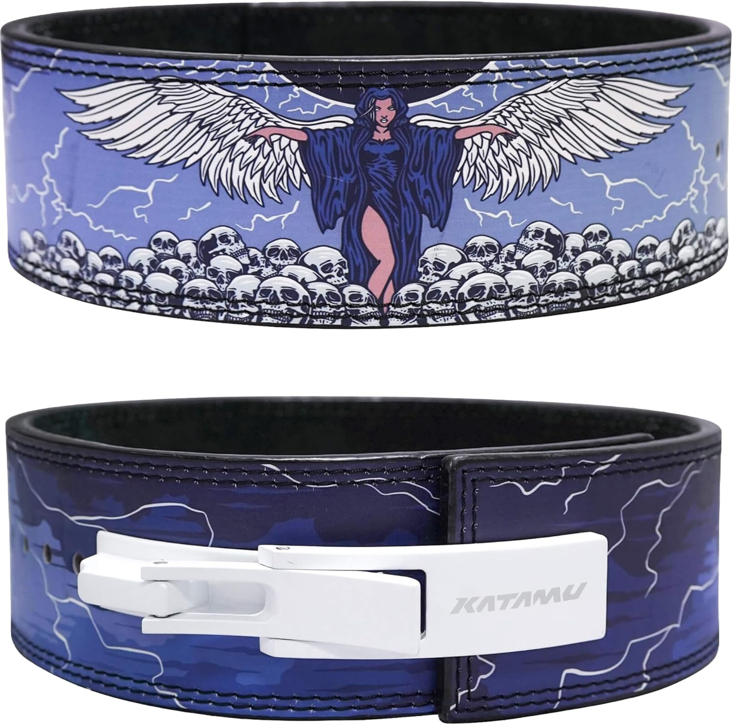 Lifting Belt - Premium Leder-Hebelgürtel für Kreuzheben & Kniebeugen,