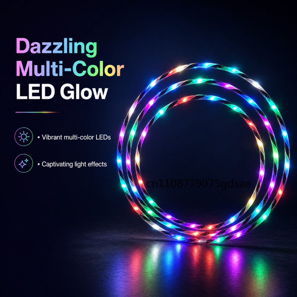 60-90cm LED Leuchtsportreifen  – Gymnastic Ring Bewertung und Preis