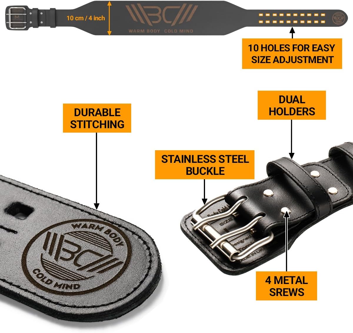 Leder-Gewichthebergürtel für d – Lifting Belt Bewertung und Preis