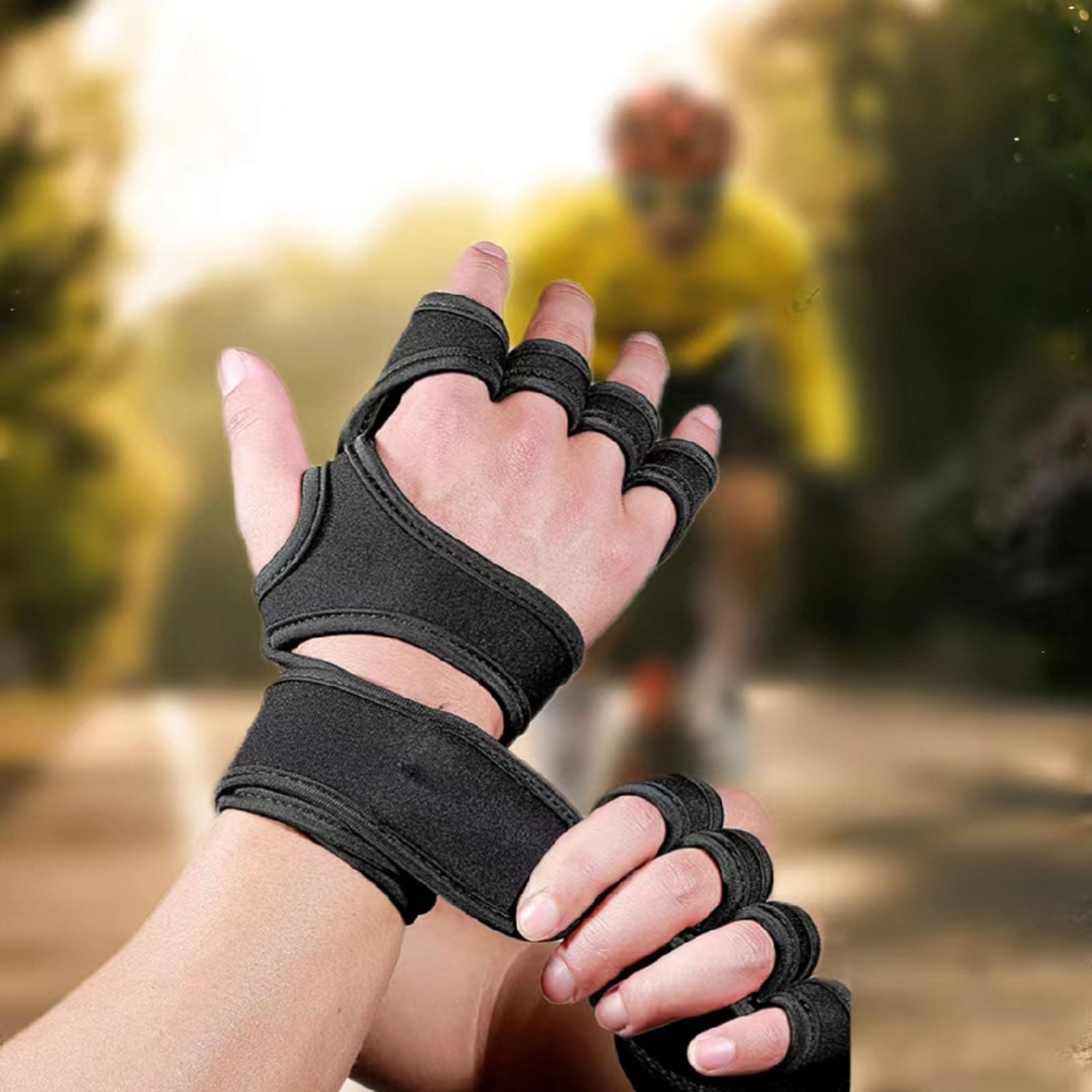 1 Paar Sport-Cross-Training-Fa – Weightlifting Gloves Bewertung und Preis