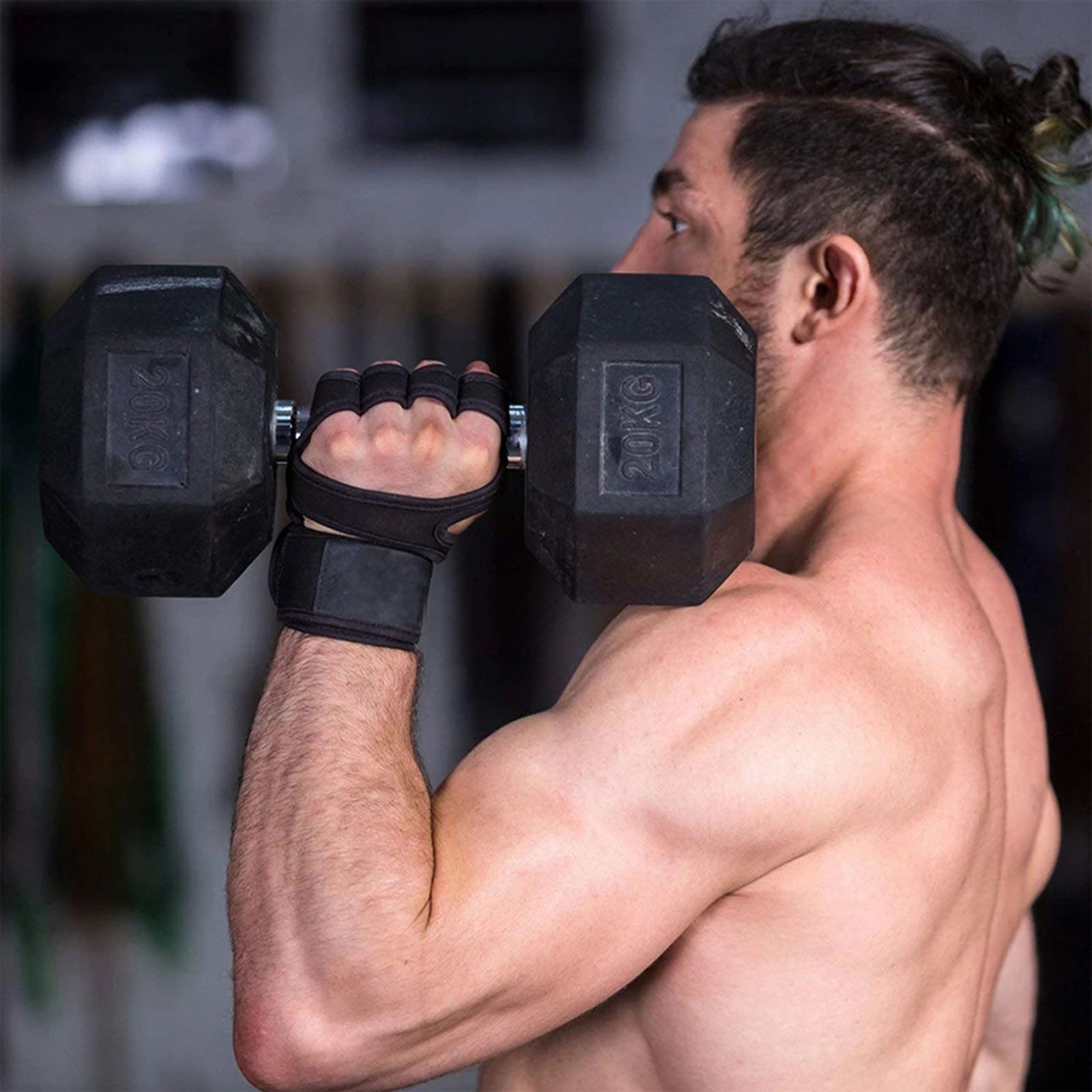 1 Paar Sport-Cross-Training-Fa – Weightlifting Gloves Bewertung und Preis
