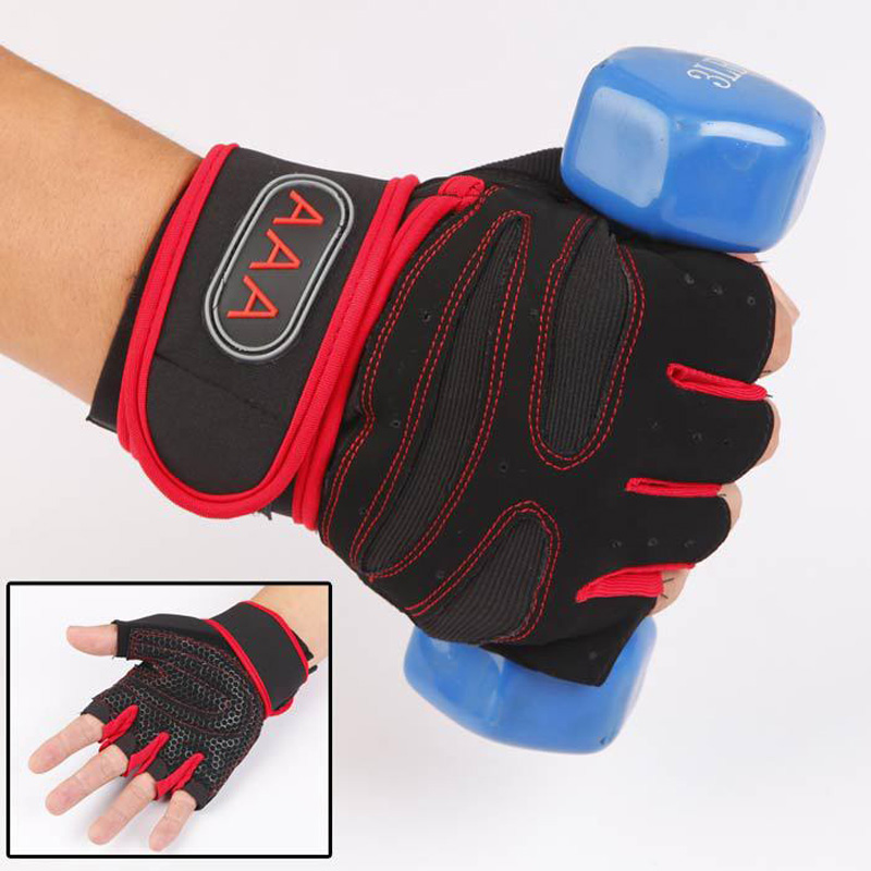 Halb finger Guantes Schutz Spo – Weightlifting Gloves Bewertung und Preis