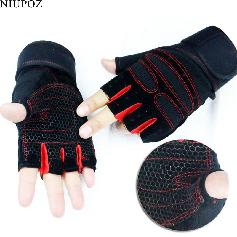 Halb finger Guantes Schutz Spo – Weightlifting Gloves Bewertung und Preis