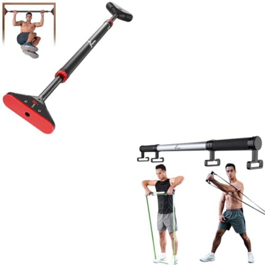 Klimmzugstange für Türrahmen,  – Pull Up Bar Bewertung und Preis